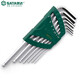 SATA 09113 7-piece extended ball head hexagonal wrench set, hexagonal screwdriver hexagonal wrench