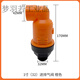 Suitable for irrigation and agricultural automatic exhaust valve plastic air valve automatic rapid explosion-proof destruction valve micro-drip irrigation universal 2-inch (63) high-end rapid exhaust valve red