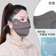 Beautiful winter warm mask for women for outdoor cycling with velvet, windproof, cold-proof, breathable, three-dimensional slimming summer eye protection mask, black autumn and winter velvet 1 piece
