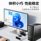 齐论（QILUN）氮化镓充电器usb智能数显多口大功率无线充插座排插PD100W手机笔记本快充多功能充电桩桌面充电站 H13（排插5）白色