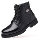 
Xiansheng Yijun Fans use Special Forces Cold-proof Boots 3513 Cruiser Military Hook Men's Cotton Shoes Real Cowhide Men's Boots Wool High-top Special Battle 3519 Black Single Shoes 39