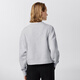 
Canada Goose Muskoka Women's casual brushed round neck sweater pullover sweatshirt 7063W 1342 Flower gray silver birch color M