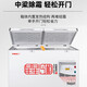 Freezer Xingxing (XingX) Recién mejorado Comercial Horizontal Gran capacidad Eficiencia energética de primer nivel de 500 litros o más -35 Freezer congelador Freeler de temperatura única Refrigeration Freezer Gabinete de té Modelo-35 丨 718g 丨 1 nivel Longitud de eficiencia de energía 1.955m 1.95m