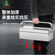 Qilu Anran stainless steel tool box three-layer folding hardware tool storage box multi-functional suitcase 460mm