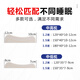 Ever Rubber Dream double long pillow integrated latex pillow core strip for couples silicone 1.8m long 1.5m 1.2m extended medium and high pillow 1.5m long (blue jacket)
