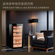 Huilai YC-248 constant temperature and humidity cigar cabinet, cedar wood cabinet humidifier, large capacity cigar cabinet refrigerator, luxury cedar wood cabinet, fingerprint lock