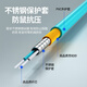 
Nokoxin Telecom-grade fiber cable OM3 100 Gigabit multimode dual core fiber jumper LC-LC Armored fiber jumping fiber for anti-bending machine room engineering special fiber jumping fiber Armored 10 Gigabit multimode dual core LC-SC (OM3) 35 meters