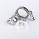 Lu Yueting 304 stainless steel quick connector clamp set large diameter quick welding direct chuck fixed buckle silicone 127 chuck 145