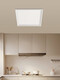 345*345*690 Qilili integrierte Decke LED -Beleuchtung Küche Badezimmer Flache Lampe wasserdichte LED -Lampe Weiß 345*345 24W