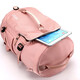 Qbily travel fitness bag for men and women short-distance travel luggage student storage bag for large capacity to be produced and wet and dry separation Haze blue丨Multifunctional wet and dry separation bag