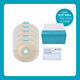 Kangle Baoshengshu MIO Zwei-teiliger Snap-on Deep Convex Stoma Chassis 16951/16961 1 Box/5 16951 (Verbindungsringdurchmesser 50 mm)