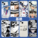 Hoshichichi Monster Thief Kidd Phone Case Kidd Apple 13 Huawei Mate 40 Detective Conan iPhone 14 Promax 12 Conan Oppo se aplica a Vivo Joint 50 Xiaomi 11 Límite de borde recto TPU - White antiguo - JLA12370 Monster iPhone 15