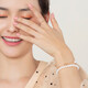 Lukfook Jewelry Freshwater Pearl Bracelet and Jane Series DIY Huaguang Pearl Bracelet Birthday Gift for Women F87DSB0021