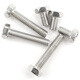Hethdigg JG-683 304 Groove de acero inoxidable Groove Machine Hexagonal Machine Tornillos Tornillos de perno hexagonal externos GB29.2 M6*10 (100 piezas)