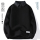 Boledi Winter estudiante de secundaria de 12 años de secundaria Big Children's Collar Sweater engrosado 13 suéter de niños 15 Séter adolescente R9905 Brown (con terciopelo) de alta calidad 160 m (recomendado 75-98 Jin [Jin iguala 0.5 kg])