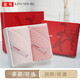 Golden towel gift box set 2 sets of souvenirs wedding birthday gifts return gift Mother's Day pure cotton home use 1336 orange orchid