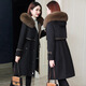 
IELTS McParse Women's Coat 2023 Winter New Fox Fur Collar Otter Rabbit Fur Removable Inner Haining Fur Jacket Green [Green Fox Fur Collar] Below s105