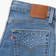 
Levi's Women's 724 High Waist Slim Straight Slim American Retro Bourgeois Ins Style Jeans Light Blue 27 (28)