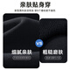 Babudou children's pants in spring and autumn new style for boys' mid-large children's fashion sweatpants for students' autumn clothes loose soft sports pants black cheering Babu X 150