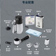 
Delonghi EC9865.M Semi-automatic coffee machine Silver Knight Induction grinding fully automatic milk froth system cold brew technology EC9865.M