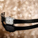 Emporio Armani Watch Women's Star Belt Fashion Gift Box Quartz Uhr Geburtstagsgeschenk für Freundin AR11148 Retro einfach