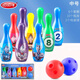 Haha Ball Sprungstabpol Kinderhöhe wachsend Artefakt Frosch Sprungbalance Sinnes Training Ausrüstung Kinder Puppensprunggerät G4877 Ferkelpulver