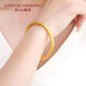 Shixiang Old Phoenix Gold Store Gold 9 Ancient Method Gold Bracelet Ancient Rhythm Inheritance Bracelet Solid and versatile Golden Marriage 56 Inner Diameter Suitable for 80-90 Jin [Jin equals 0.5 kg] Wear 30g counter for 15688 loss