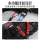 Fishing fan multifunctional Luya waist bag lightweight waterproof shoulder bag chest bag crossbody bag black travel leisure sports storage bag
