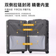 乌尼莫克（Uniamog）德国品牌登机箱行李箱全铝镁合金旅行箱金属拉杆箱小型密码箱皮箱 量子灰-旗舰款 升级加厚防刮耐磨 25英寸 /弹簧减震万向轮+一键刹车