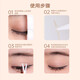 AKF double eyelid stickers that do not take off makeup, Christmas gift for new students, double eyelids, seamless, invisible, naturally large and swollen eyelids, s crescent-shaped pull-out style, 120 stickers