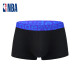 NBA Men's Underwear Men's Stretch Bamboo Fiber Boxer Briefs Ice Silk Feel Soft, Comfortable and Breathable Underwear 4 Pcs XXL