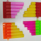 TUY MUSIC CLASS 5 TUBOS 5 TONE FLUTE FLUTE MINI MIYUE CHI Little Panflus Atracción turística Instrumentos musicales Aleatorio cuatro
