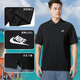 Nike camiseta de manga corta para hombres de 25 años de primavera y verano Nuevo sportswear de moda casual de solapa de solapa transpirable FN3895-010/Push Hot/All Cotton Polo M