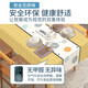 Baifei PVC rectangular table mat tablecloth no-wash oil-proof waterproof anti-scalding light luxury dining table living room coffee table tablecloth dark blue plaid 140*220cm