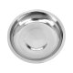Star rudder stainless steel small round dish with round iron plate vegetable dish soy sauce dish tray round dish small flavor dish 201 round dish 6.2cm 5 pieces smaller