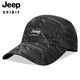 Jeep (JEEP) hat men's baseball cap thin mesh breathable peaked cap sports outdoor leisure fishing mountaineering sun hat
