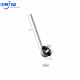 
Central Li'an Commercial Hotel Restaurant Stainless Steel Extended Water Spoon Canteen Cooking Water Spoon [Fine Oval Round Handle Spoon 14cm] ZH-1047