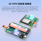 CreateBlock Raspberry Pi 5 Offizielle PCIe zu M.2 HAT + Expansion Board SSD Solid State Drive NVMe Raspberry Pi 5 AI Kit Raspberry Pi 5 Clb AI DP Kit B Modell + Festplatte
