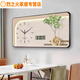 Neue Gemälde für Restaurantdekoration, frische grüne Pflanzen, Gemälde im Wohnzimmer hängen, Perpetual Calender, Esstisch Hintergrund Wandbilder, JD132.98 Perpetual Calender + Uhr 60*30 (geeignet für kleine Restaurants)