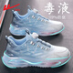Huili Herrenschuhe für den Frühling 2025 neuer rotierender Knopf plus Baumwollschuhe laufen Teenager Casual Sports Dad Schuhe schwarz [3899 Plus Fleece Style] 43