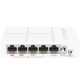 TP-Link Mercury Enterprise-Level-Schalterüberwachungsnetzwerkkabel Splitter Shunt Shunt Shunt High-Speed-Stall-Plug-and-Play-Sicherheitsüberwachung Spezialer Langstreckenübertragungs-POE-Switch [4 Port 100-Megapixel POE Switch] MCS1105M-P