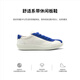 ECCO Herren Sommer Herren -Freizeitschuhe Herrenschuhe Nostalgische weiße Schuhe weiche und coole Nullpunkte 537764 Weiß/Blau 53776461109 42