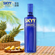 深蓝SKYY 伏特加 VODKA进口原瓶进口洋酒调酒 750ML  菠萝味
