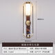 Yaotian Modern New Chinese Style Wall Lamp Full Spectrum Black Walnut Jade Lamp Living Room Rechargeable Wiring-Free Model 1001/Fulu Jixiang-80 Left