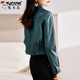 Veste en cuir de pic de bois Nouveau Temperament de spring et automne de Spring and Automne Small Short Slim Motorcycle Jacket Top Coffee Color 3xl 140-160Jin [Jin est égal à 0,5 kg]