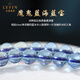 Layun Feiyin natural ice aquamarine bracelet for women 7A blue crystal multi-circle mercury reverse gemstone bracelet Buddhist beads rosary, rat, Thousand-Hand Guanyin
