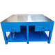 Renjuyi customized workbench fitter's workbench heavy-duty mold workbench flying mold clamping repair assembly assembly workbench blue 800*600*800 (no belt bottom plate)