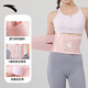Anta (Anta) Taillengürtel-Fitness-Übung für Frauen mit Lendenscheibenvorfalllendenung Lumbalmuskelstamm Sommer atmungsaktiv und stehender Stützgurte Taillengürtel Rosa [5 Stützstreifen/Doppeldruck] M [Vorgeschlagener Taillenumfang 75-88 cm]