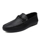 Aokangbai Herren Bohnenschuhe Koreanische Version der geschäftlichen Arbeit lässige Lederschuhe atmungsaktiv und vielseitig nicht gleitsam