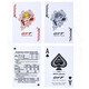 
GYT Plastic Playing Card High-end Bridge Stud Habk Waterproof and Anti-Fold PVC Thickened High-quality Replenishment 688 Red Two (12 Pairs)